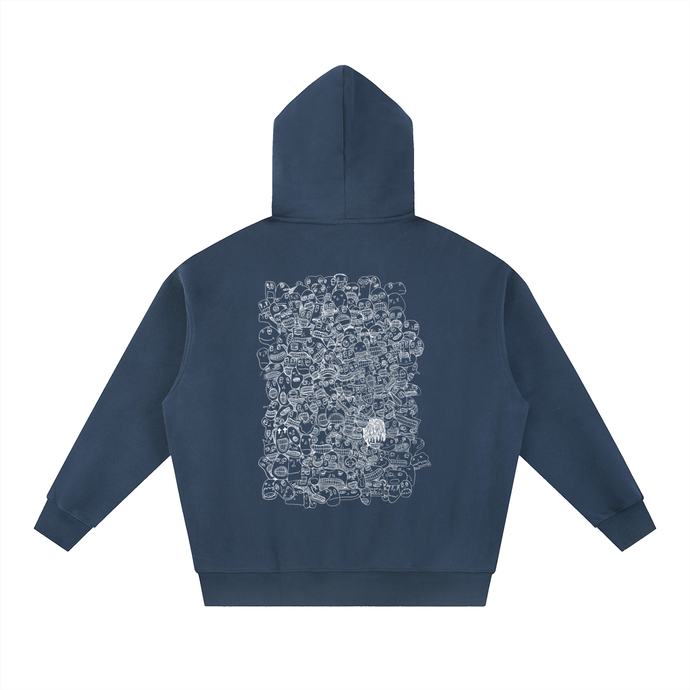 Maze of Faces Zip-Up