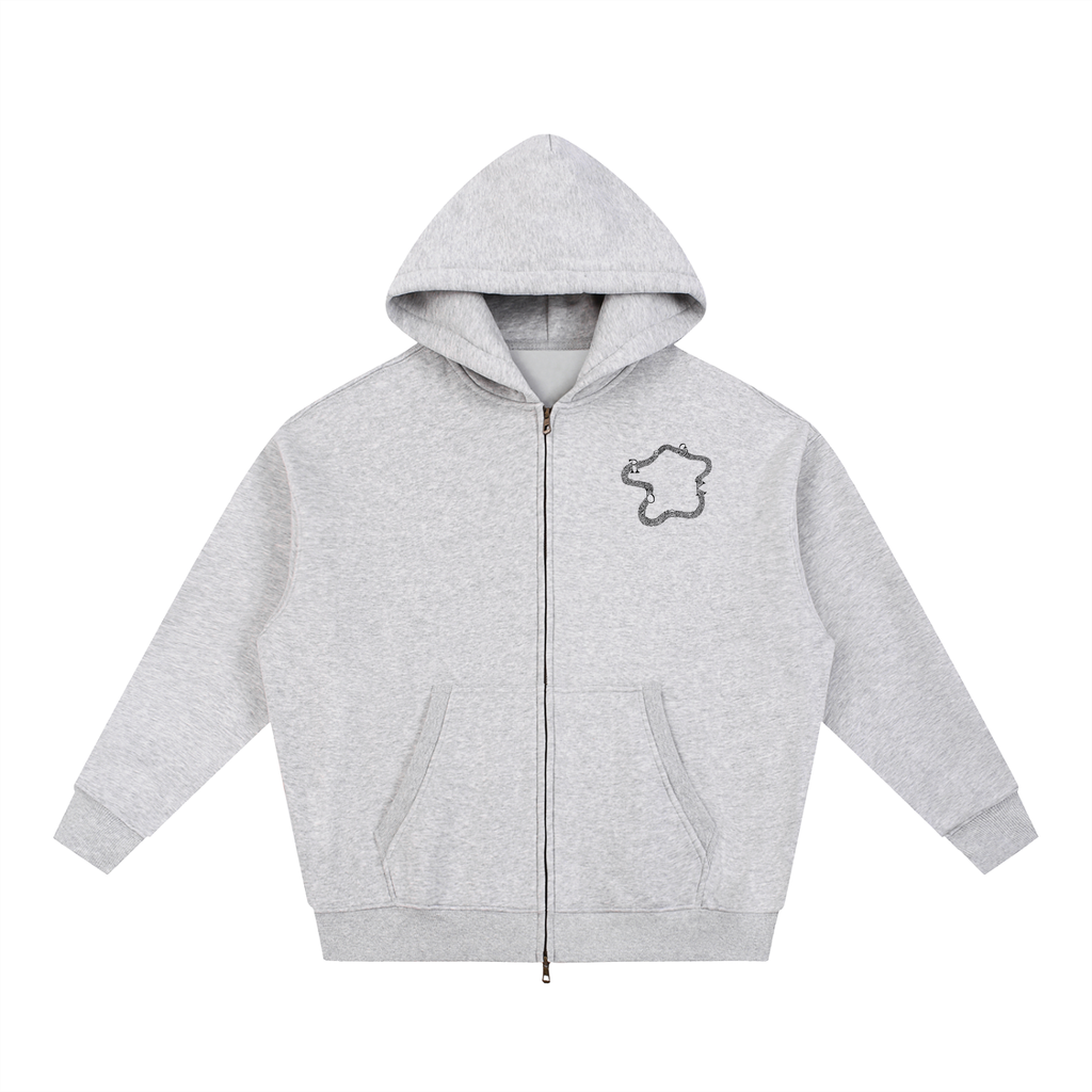 Maze of Faces Zip-Up