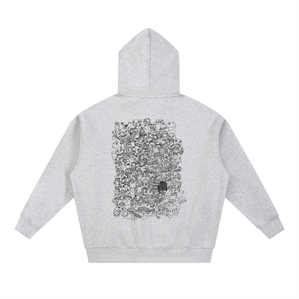 Maze of Faces Zip-Up