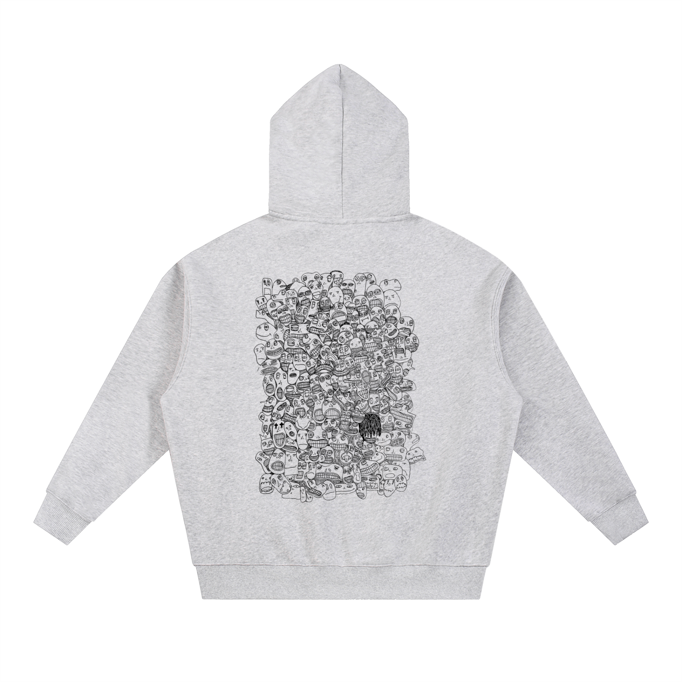 Maze of Faces Zip-Up
