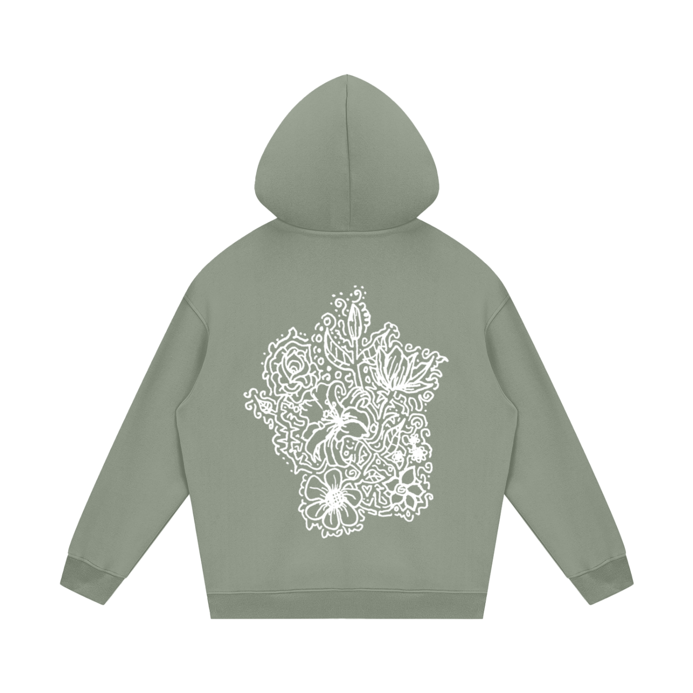 Maze of Blooms Hoodie