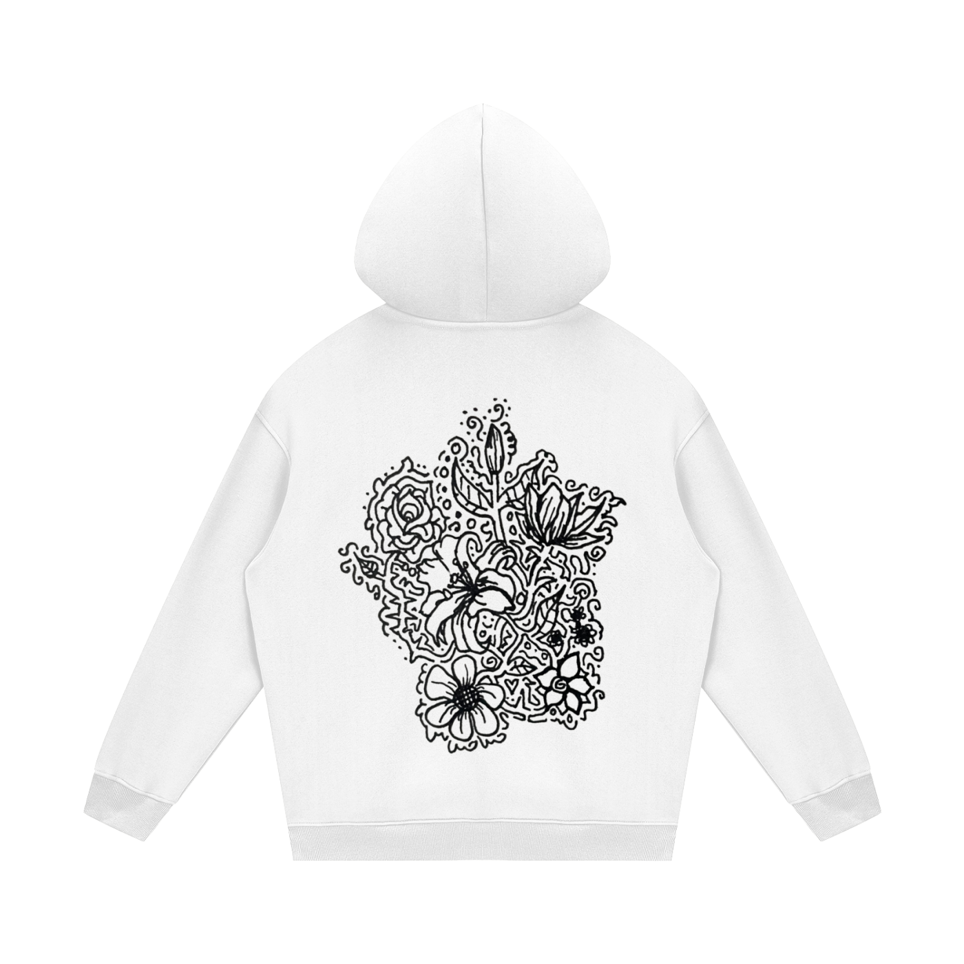 Maze of Blooms Hoodie
