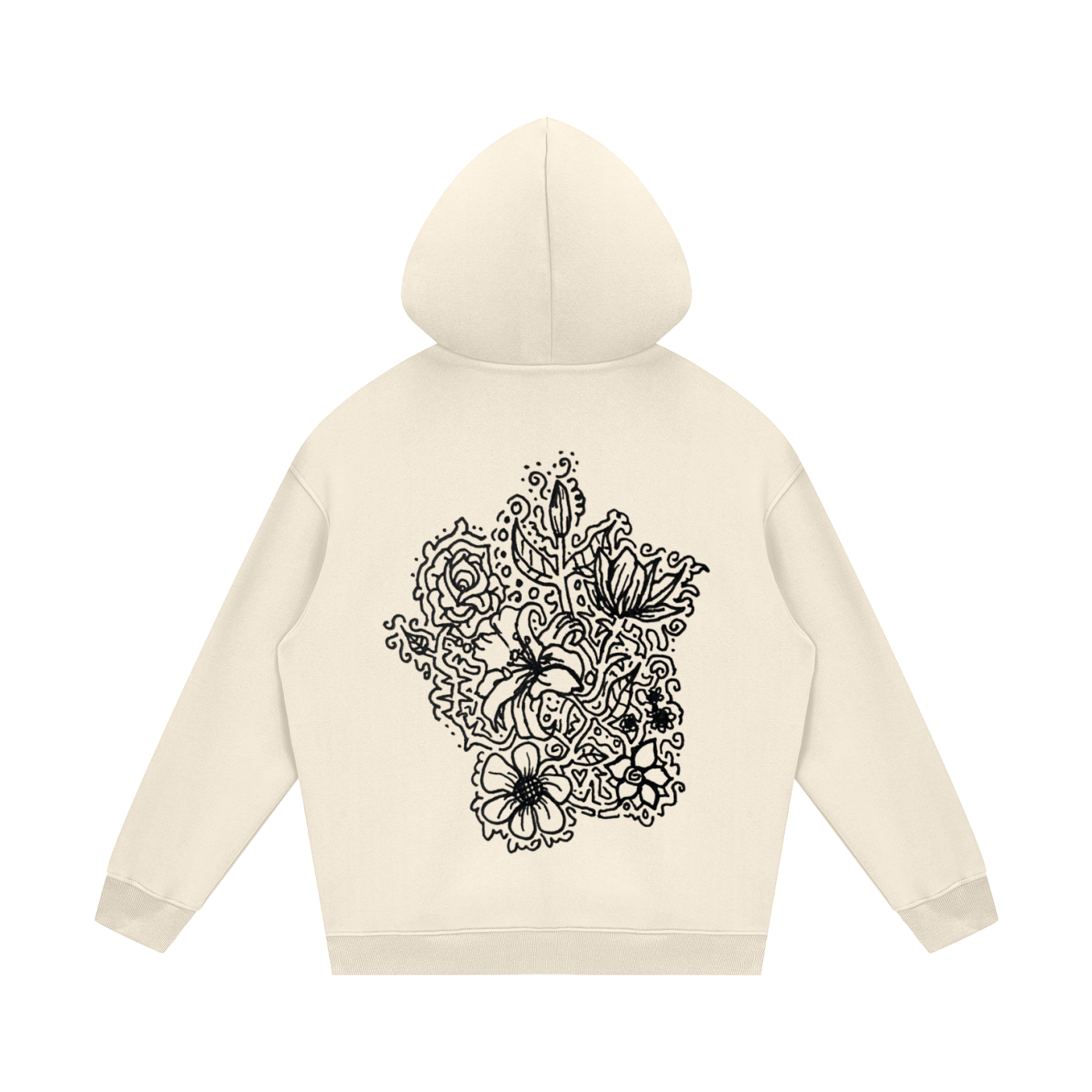 Maze of Blooms Hoodie