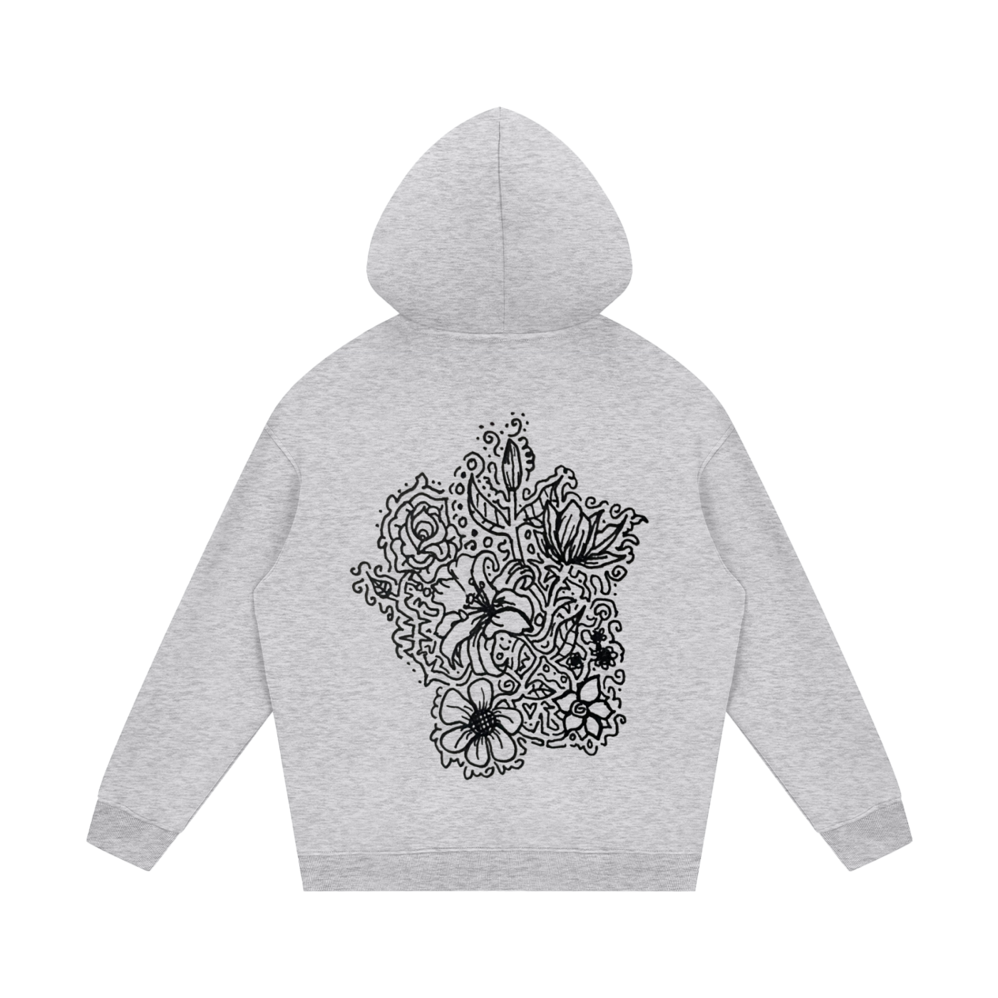 Maze of Blooms Hoodie