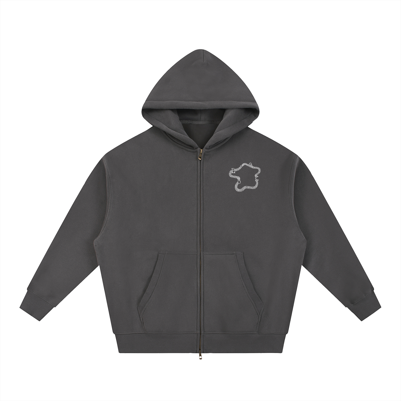 Maze of Faces Zip-Up