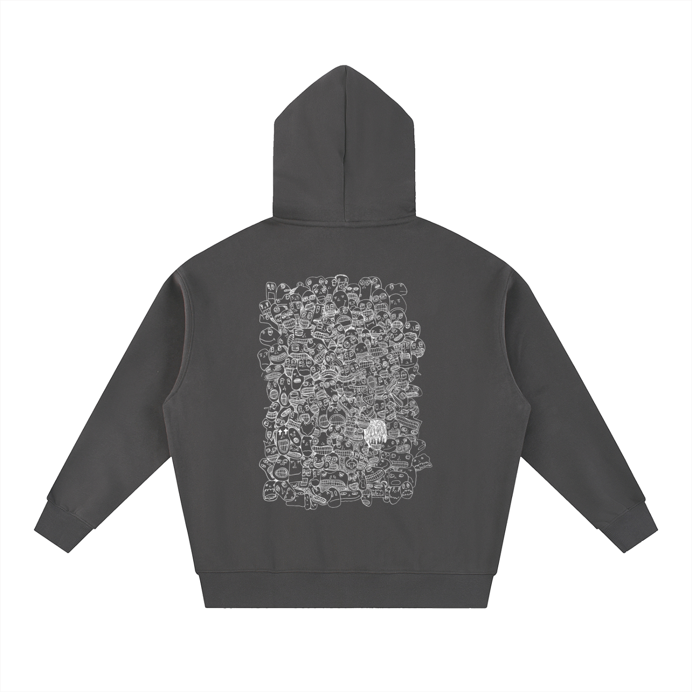 Maze of Faces Zip-Up
